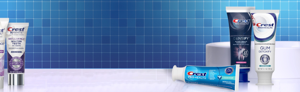 Best-Selling Toothpaste by Crest